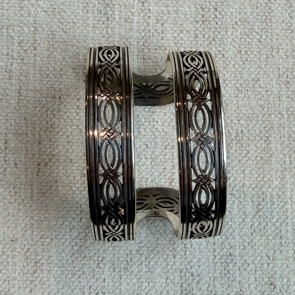 Elegant Silver Cuff Bracelet